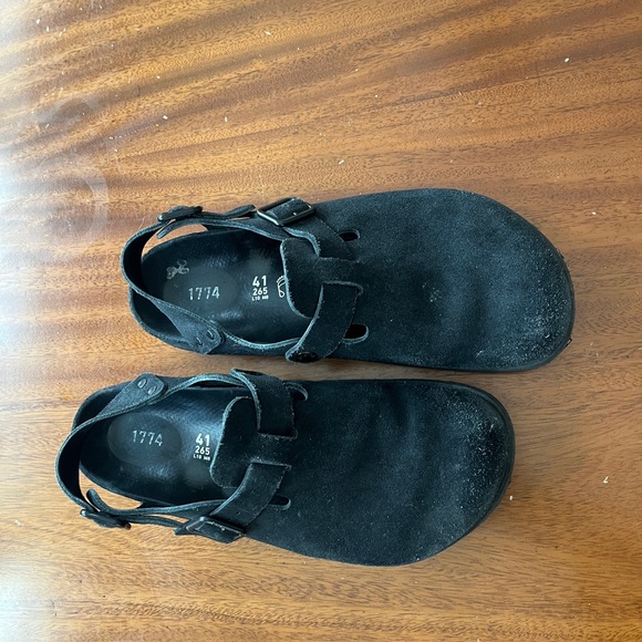 Tokyo 1774 size 41 (ladies 10 mens 8) the wider width Birkenstock suede - Picture 5 of 7